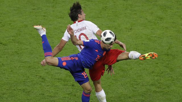 FOTO: Singkirkan Polandia, Kolombia Buka Jalan ke Babak 16 Besar