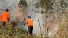 Hutan Lereng Gunung Lawu Kebakaran, Medan Sulit Jadi Kendala Pemadaman