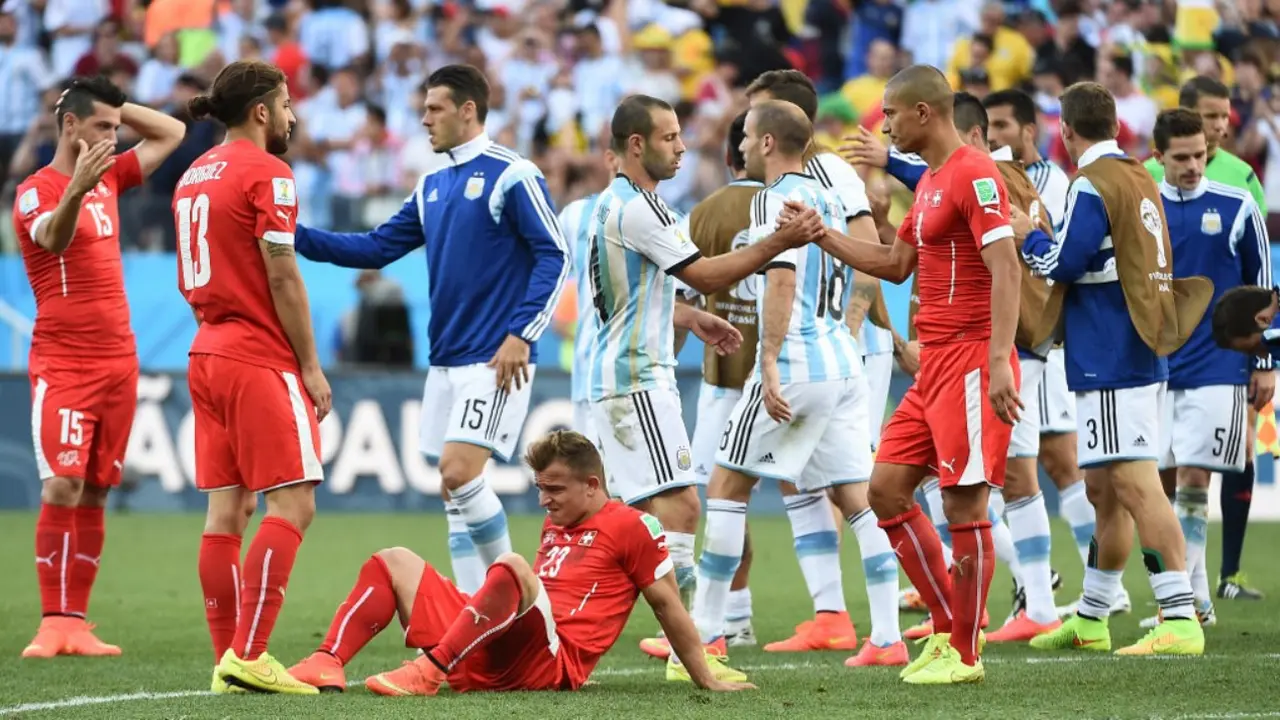 Timnas Argentina Vs Swiss