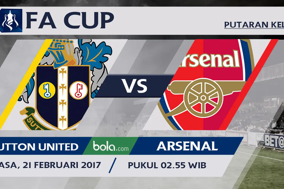 Sutton United Vs Arsenal