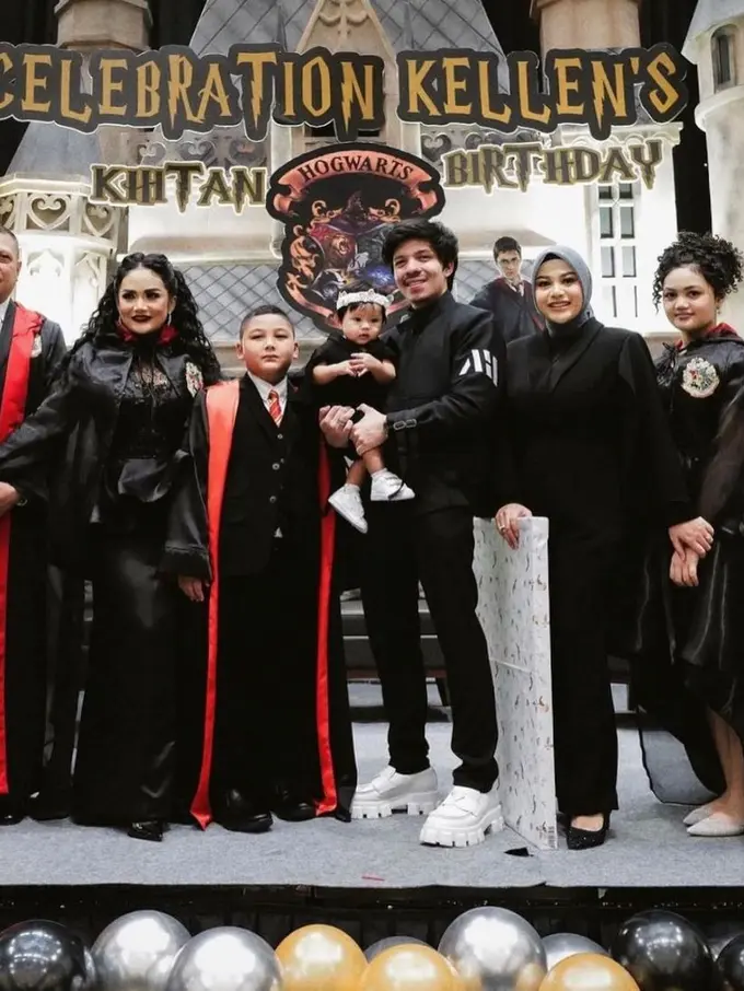 Bertema Harry Potter, ini 7 Potret Pesta Ulang Tahun Kellen Putra Krisdayanti