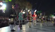 Istana Berbatik Bertabur Keindahan Koleksi Batik 7 Kerajaan Nusantara dan Karya Para Desainer Indonesia (Tangkapan Layar YouTube/Sekretariat Presiden)