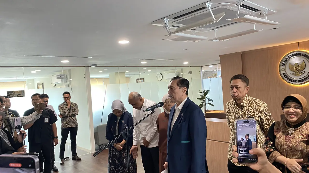 Ketua Komite Percepatan Reformasi Digital Luhut Binsar Pandjaitan.