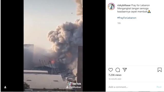 Rizky Billar (Foto: Instagram/@rizkybillar)