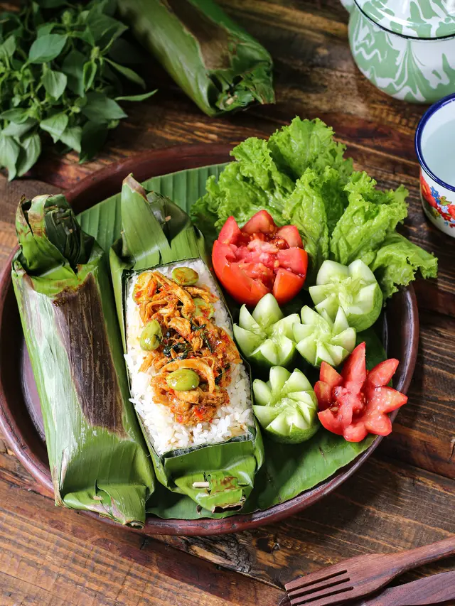Nasi bakar ayam kemangi