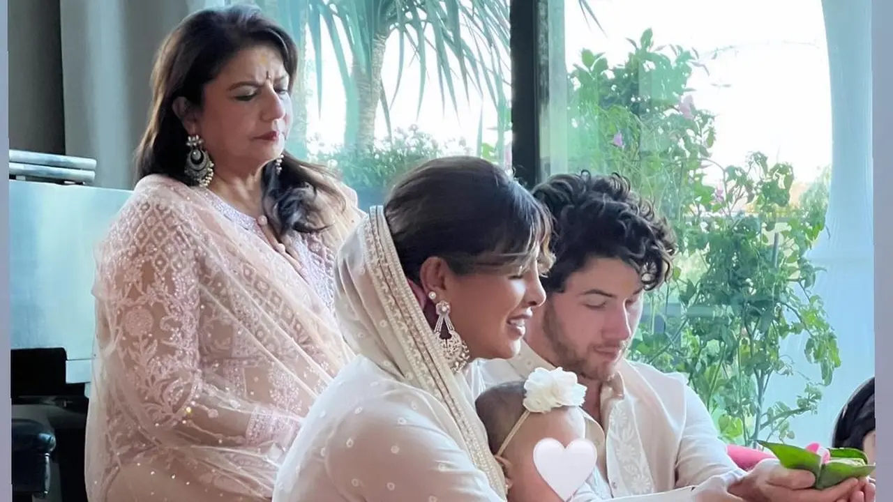 Keluarga Priyanka Chopra dan Nick Jonas rayakan Diwali