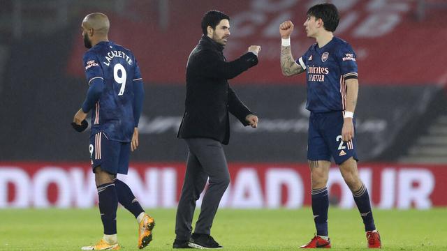 Foto Liga Inggris: Comeback Fantastis, Arsenal Menang Telak di Markas Southampton