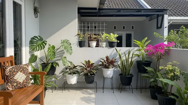 Desain Teras Rumah Subsidi