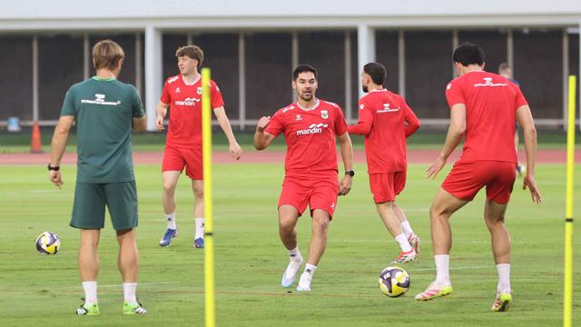 Hadapi Saint Kitts and Nevis di Laga Perdana FIFA Series 2026, Timnas Indonesia Matangkan Taktik dan Strategi