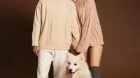 Potret Prewedding Reza Arap dan Wendy Bersama Anjing Lucu dan Menggemaskan (sumber:Instagram/ybrap dan wendywalters)