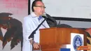 Citizen6, Bogor: Menteri kelautan dan Perikanan Sharif C.Sutardjo menyampaikan sambutan pada acara Indonesian Ecology Expo 2012 di Graha Widya Wisuda, kampus IPB, Darmaga, Bogor, Minggu (14/10). (Pengirim: Efrimal Bahri)