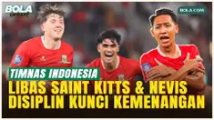 Timnas Indonesia Bekuk Saint Kitts & Nevis 4-0, John Herdman: Disiplin Jadi Senjata Utama