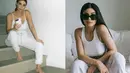 Entah direncanakan atau tidak, gaya berpakaian dan berfoto kakak beradik ini memang mirip. Kalau kamu sendiri lebih suka gaya Kim Kardashian atau Kylie Jenner? (HollywoodLife)