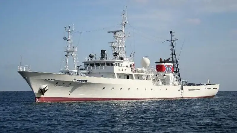 Kapal pengawas perikanan Shirahagi-maru dari Jepang buat Indonesia. Dok Kedubes Jepang