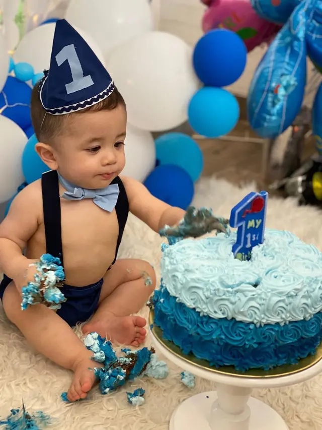 Momen Ulang Tahun Pertama dari Abizard Kavin Suseno, Anak Dari Selvi Kitty