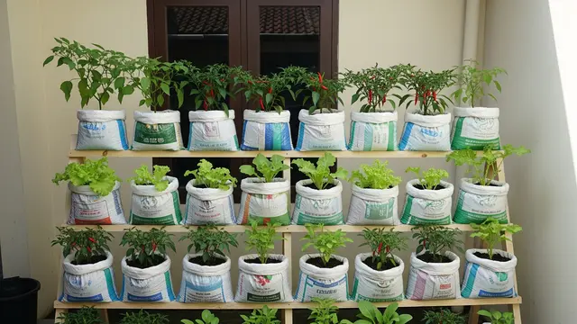 Karung Bertingkat Menghemat Lahan