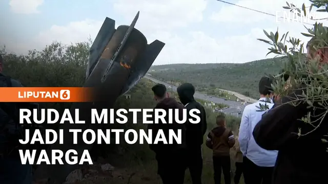 Rudal Misterius Jatuh Dekat Permukiman Palestina, Picu Ketakutan
