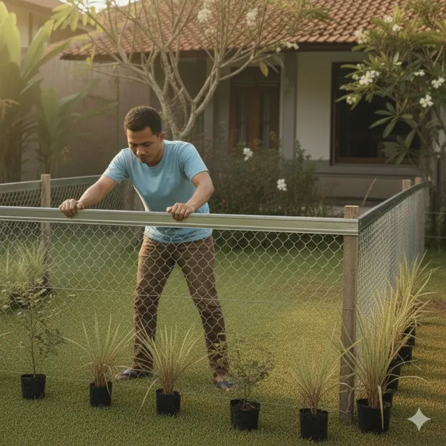 Cara Membuat Pagar Rumah Murah tapi Ampuh Usir Ular Kobra