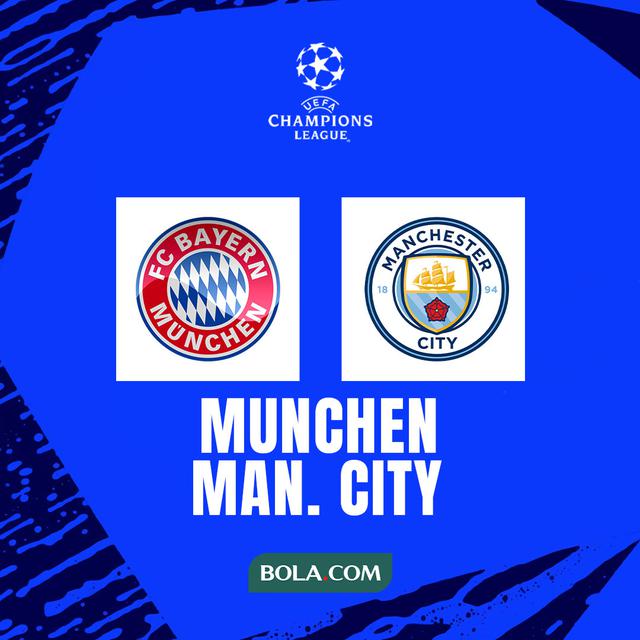 Liga Champions - Bayern Munchen Vs Manchester City