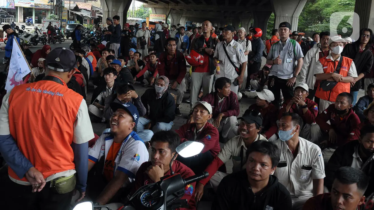 Demo Buruh Cibitung