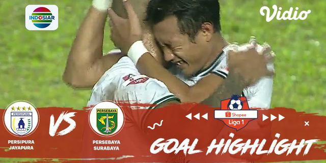 VIDEO: Gol Kemenangan Persebaya Atas Persipura di Liga 1 2019