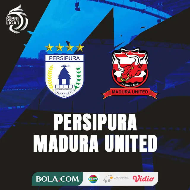 BRI Liga 1 - Persipura Jayapura Vs Madura United