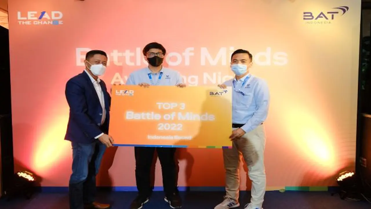 Battle of Minds kembali hadir dengan tema “Anything is Possible”, kompetisi yang diinisiasi oleh British American Tobacco (BAT) ini memberikan wadah yang nyata bagi generasi muda yang ingin memberikan dampak positif terhadap lingkungan hidup. (Foto: BAT)