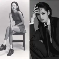 Pada 24 Desember 2024, Jennie BLACKPINK membagikan fotonya memakai kemeja putih dan shorts warna hitam sebagai CEO OA. [@jennierubyjane]