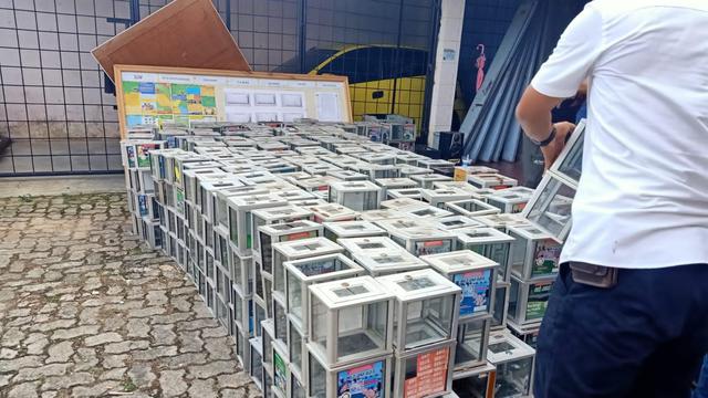 Ratusan Kotak Amal Lembaga Amil Zakat (LAZ) Baitul Maal (BM) Abdurahman bin Auf (ABA) di Lampung