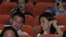 Susan Bachtiar dan suaminya, Roger Van Tongeren saat menghadiri Premier Film Blackhat di Plaza Indonesia XXI, Jakarta, Selasa (13/01/2015). (Liputan6.com/Herman Zakaria)