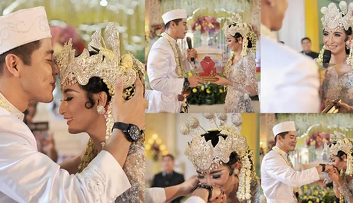 Kabar bahagia dari pesinetron Ricky Perdana dan Shinta Risky Aulia atau yang akrab disapa Chaca Thakya. Pasangan ini baru saja meresmikan hubungannya. (dok. Intagram/sabronfoto)