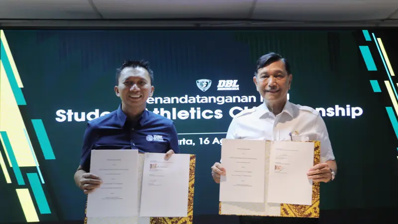 Luhut Gandeng DBL Bikin Student Athletics Championships