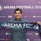 Carlos Carvalho de Oliveira resmi menukangi Arema FC pada lanjutan Shopee Liga 1 2020. (Instagram/@aremafcofficial)