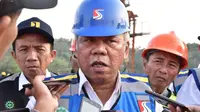 Menteri PUPR Basuki Hadimuljono mengatakan, konstruksi ruas Tol Salatiga-Kartasura yang merupakan bagian dari Tol Semarang-Solo, ditargetkan rampung pada November 2018. (Dok Kementerian PUPR)