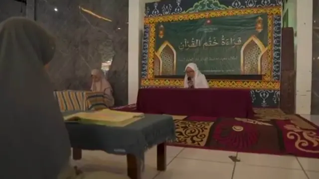 Momen spesial Nuzulul Qur'an di pesantren. (Foto: Istimewa)