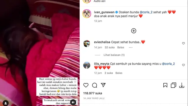 Bunda Corla Jatuh Sakit usai Kembali ke Jerman Hingga Perlu Bed Rest