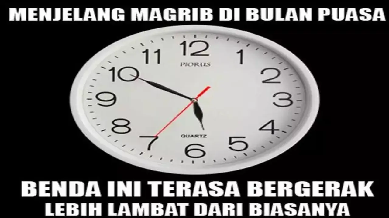 10 Meme Kocak Tunggu Buka Puasa Ini Bikin Ikut Mengangguk Hot