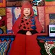 Pameran seniman Yayoi Kusama di M+ Museum Hong Kong pada 2023. (Liputan6.com/Asnida Riani)