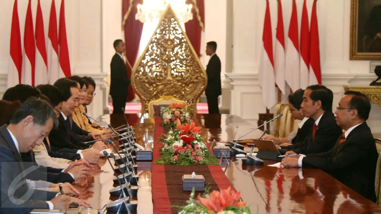 20170112- Jokowi Terima  Kunjungan Parlemen  Korea-Jakarta-Angga Yuniar