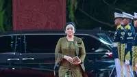 Puan Maharani Tampil Memikat Berkebaya Hijau Olive di Sidang Tahunan MPR 2026