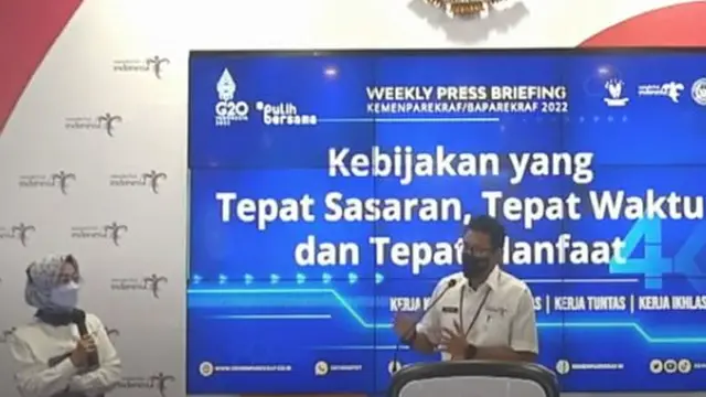 Menparekraf Sandiaga Uno