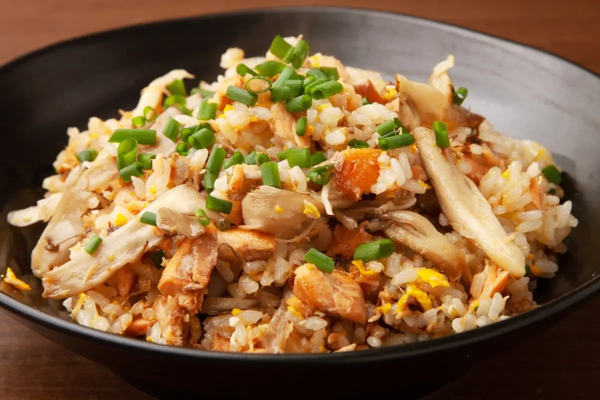 nasi goreng jamur tiram