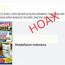 Cek Fakta: Hoaks Link Pendaftaran KPM Bansos Beras 2026