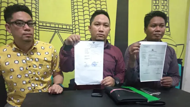Kuasa hukum sudah melaporkan ke ombusdman RI Kantor perwakilan Sulawesi Tenggara.(Liputan6.com/Ahmad Akbar Fua)