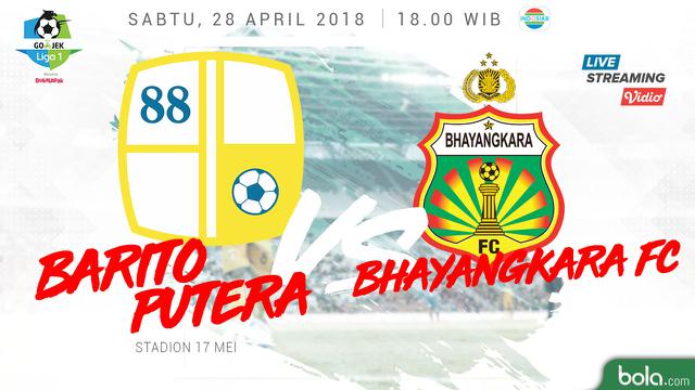 Barito Putera Vs Bhayangkara FC