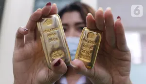 Harga Emas Antam 21 September 2026 Turun Rp 10.000, Cek Rincian di Sini