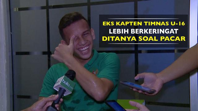 Berita video momen salah tingkah (salting) eks kapten Timnas U-16 yang kini ikut seleksi Timnas U-19, Egy Maulana Vikri.