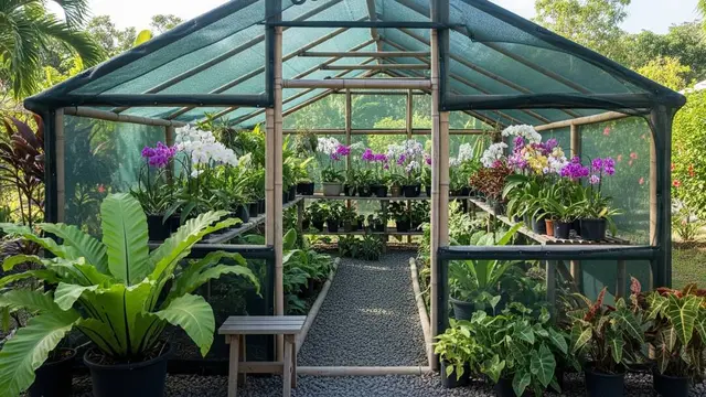 Ide Kebun Rumah Kaca Sederhana di Lahan Sempit
