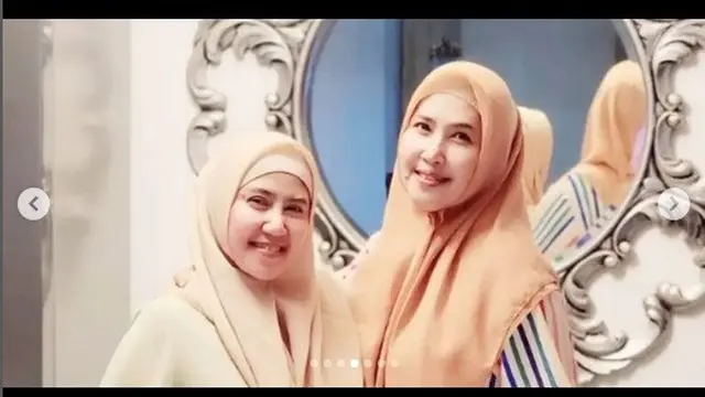 Tiga Personel Manis Manja Group reuni bukber Ramadhan 2023 (foto: Instagram inesinthya)
