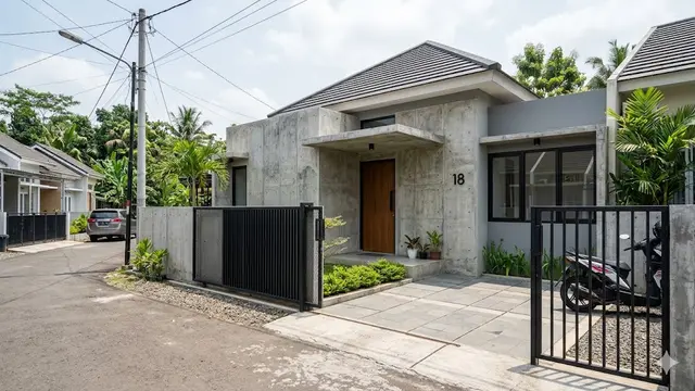 Inspirasi Fasad Rumah dengan Material Kombinasi yang Sedang Tren